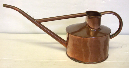 Vintage copper long spout - long,