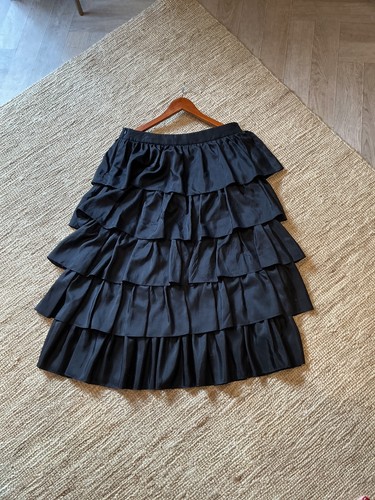 Wyse 100 silk midi ruffled - wyse, 100%