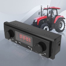 1 DIN Vintage Car FM Radio USB