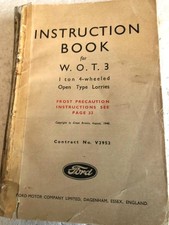 1940 INSTRUCTION BOOK FOR