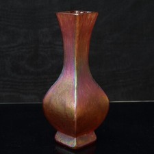 Art Nouveau Glass Vase
