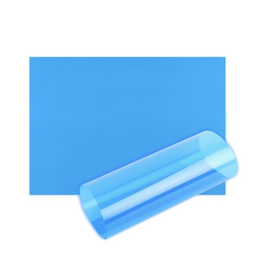 Blue acetate film sheets - a4,
