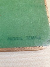 VINTAGE WIN-EL-WARE COASTERS SET 2pcs Middle Temple & Shepher Market 