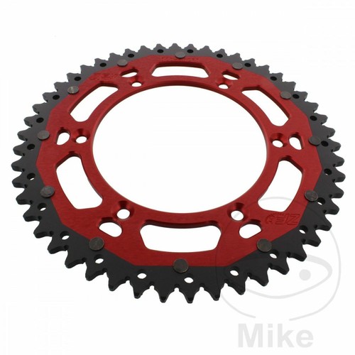 Dual teeth sprocket 520 - 520, red