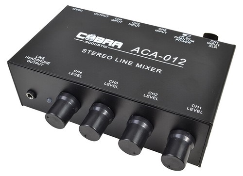 Audio mixer channel - channel, line