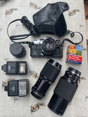 Olympus om10 camera bundle - om10,