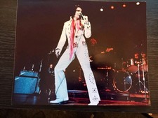 Pair of Elvis Presley concert photo's  10x8