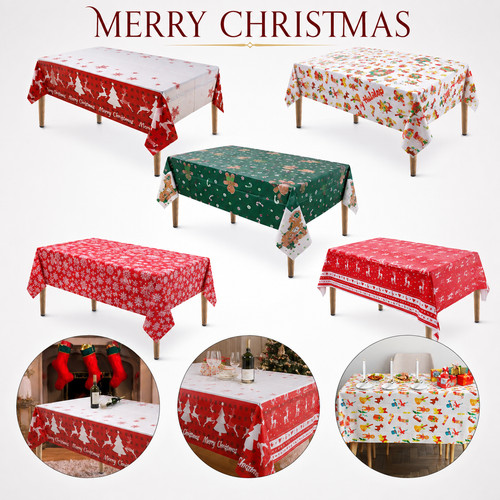 Christmas pvc tablecloth wipe - pvc,