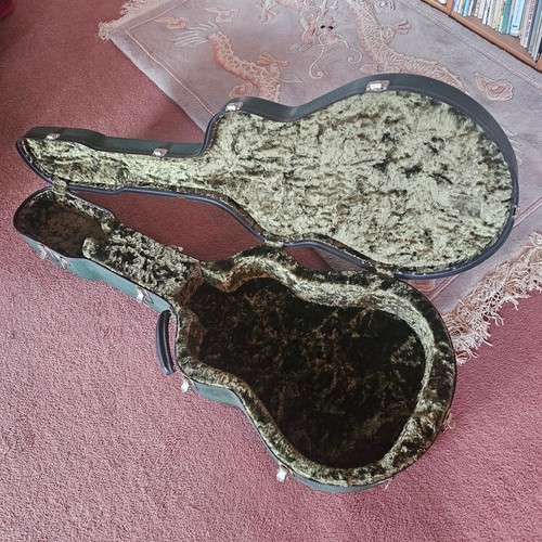 Calton fibreglass guitar - , case
