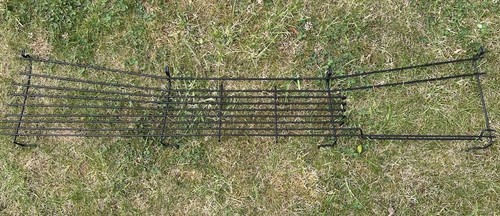 Engine grill top upper - top,