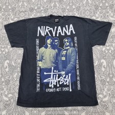Vintage Stussy Nirvana Grunge