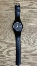 Ice watch Collection Unisex black Silicone Strap Watch - BRAND NEW