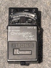 BOSS TU-3W Waza Chromatic Tuner Guitar & Bass Pedal