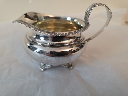 Sterling silver cream jug - sterling,
