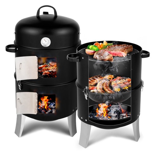 Charcoal smoker bbq - charcoal,