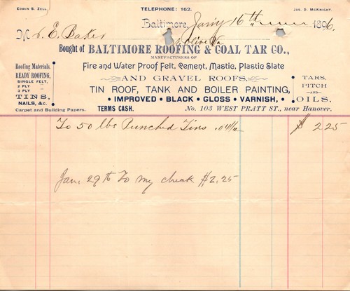 Baltimore roofing coal - baltimore, &