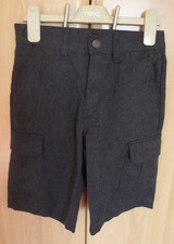 BOYS:  NEXT : SCHOOL SHORTS: GREY: AGED 9 :
