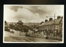 LUTON Bedfordshire  View from Hitchin Road with Houses /people RP