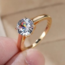 Round cut solitaire - ct,