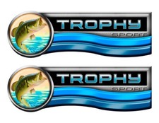 Bayliner Trophy Sticker set for Boat Restoration Project