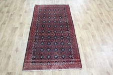 OLD HANDMADE ORIENTAL RUG WITH