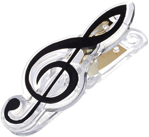 Treble clef clip for - treble,