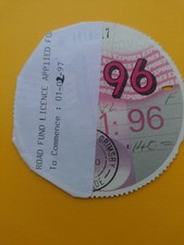 Tax Disc 01 96