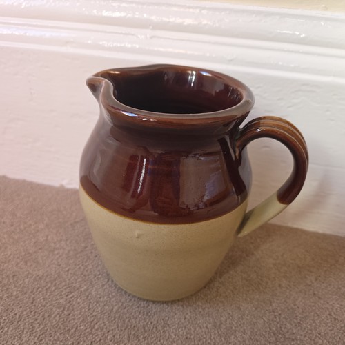Glazed jug pearsons - glazed, of