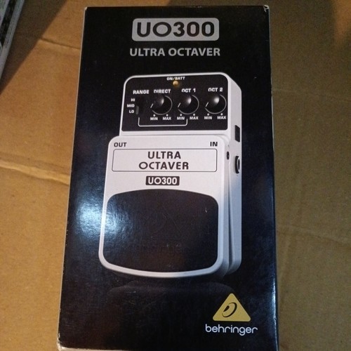 Behringer ultra octaver pedal - behringer,
