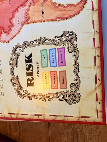 Risk board game - board, vintage