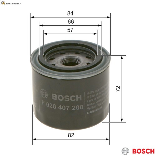 Oil filter 026 407 - 026, 200