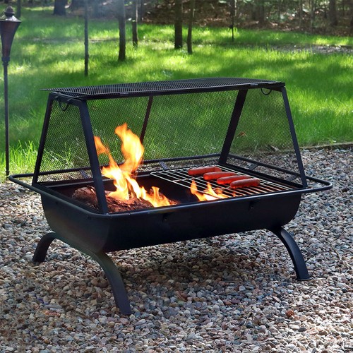 Northland rectangle fire - fire, pit