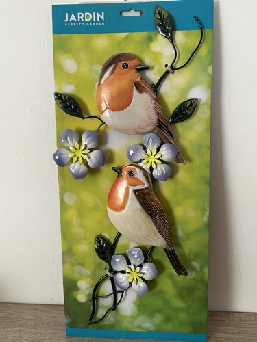 Decoration metal robins - decoration,