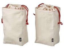 Pack of 2 IKEA GULLRISMOTT Food Storage Bags 3.3L String Closure for Dry Goods
