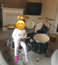 Pearl Export drum kit early