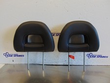 Mitsubishi shogun Headrests Front pair MK2 99-06 head rests drivers passengers 2