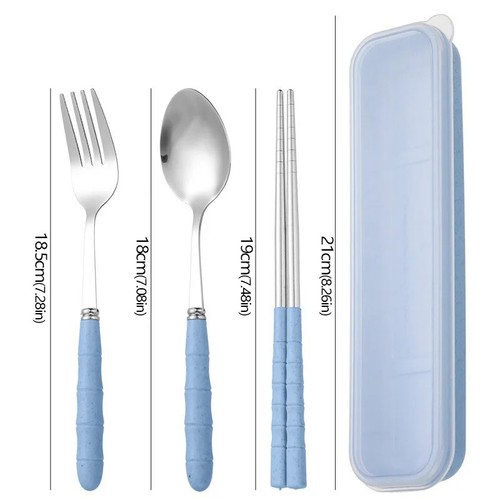 3pcs stainless steel cutlery - 3pcs,