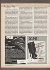 1985 WEST Oxygen-Free CABLE