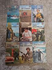9 Vintage Ladybird ‘People At Work’ Books Series 606B John Berry Soldier K9