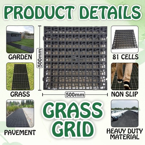 Heavy duty lawn grid - lawn,