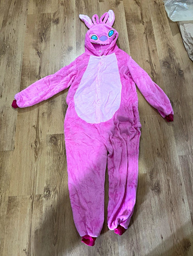 Pink bunny rabbit hooded - bunny,