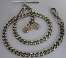 Antique solid silver pocket