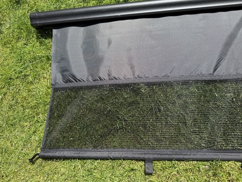 Retractable load retention net - retractable,