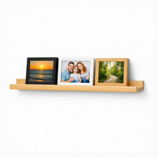 Pine Picture Ledge Shelf 45cm