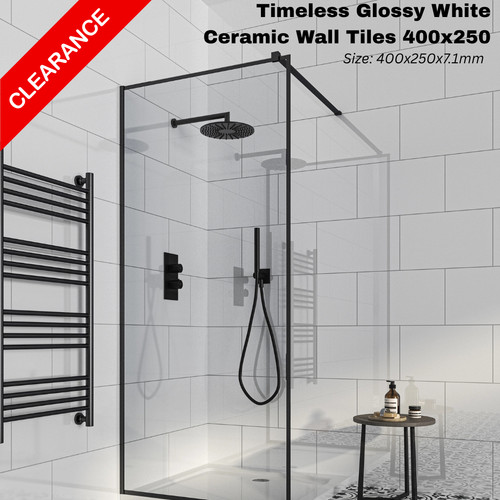 Glossy white ceramic - ceramic, wall