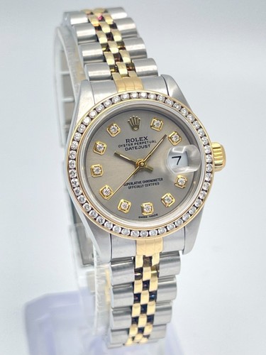 Rolex datejust 26mm 69173 grey - rolex,