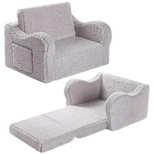 Grey Kids Sofa Chair -