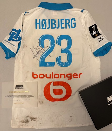 Matchworn shirt olympique - shirt,