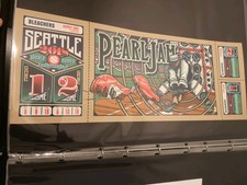 Pearl Jam Seattle Poster 2018