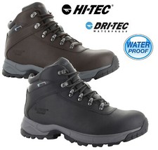 MENS HI TEC WATERPROOF WALKING HIKING WINTER WORK ANKLE BOOTS SHOES TRAINERS